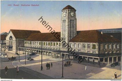 Basel Badischer Bahnhof - Verlag Wilh. Frey Basel