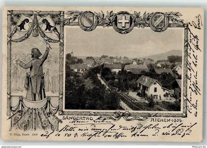 4125 Riehen 1904 - Sängertag - 13623171