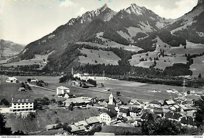 pays div- suisse -ref V490- enney - gruyere - dents de broc - du chamois - et du bourgoz -