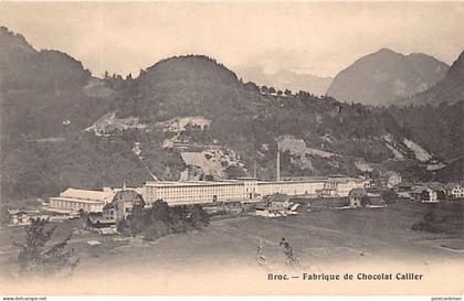 Suisse - BROC (FR) Fabrique de chocolat Cailler - Ed. P.A.G. 502