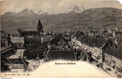 CPA BULLE et Moléson SWITZERLAND (704628)