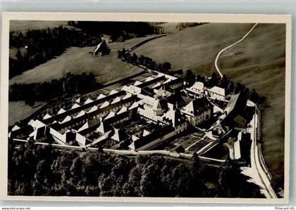 1654 La Valsainte Cerniat FR Foto AK Fliegeraufnahme Kartause - 38221824