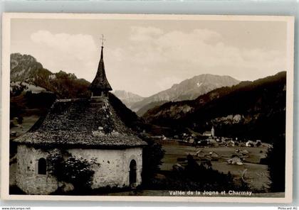 1637 Charmey Gruyère Foto AK Kirche Kapelle - 38216745
