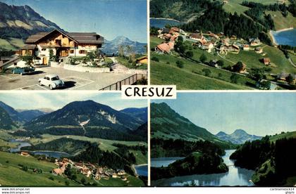 N°19007 Z -cpsm Cresuz -multivues-