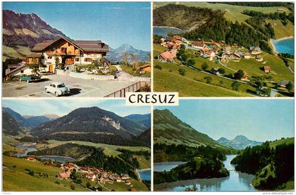 SUISSE CRESUZ LE VIEUX CHALET CARTE MULTIVUES