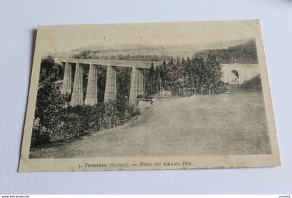 fribourg - pont du grand fey