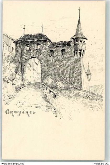 1663 Gruyères - Stadttor - 10598490