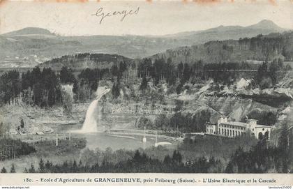 SUISSE grangeneuve hauterive école d'agriculture usine électrique