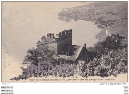 CPA  SUISSE  TOUR DE MARSENS  TBETAT