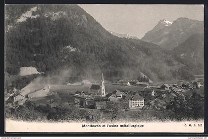 AK Montbovon, Montbovon et l`usine métallurgique