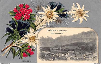 Suisse - NEIRIVUE (FR) Vue générale - Edelweiss - Gruyère - Ed. H.Guggenheim 14130