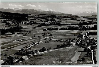 1673 Ecublens FR Karte beschädigt Fliegeraufnahme - 13150350