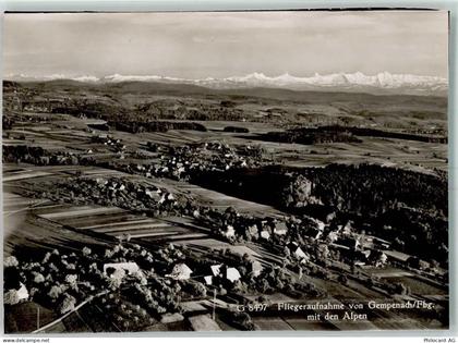 3215 Gempenach Buchillon Gebrauchsspuren Fliegeraufnahme - 10397840