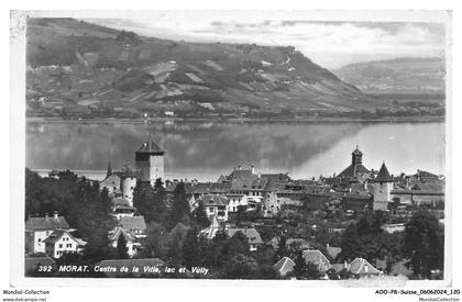 AOOP8-0598-SUISSE - MORAT - centre de la ville - lac et vully