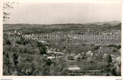Attalens FR Vu du Mt Pelerin