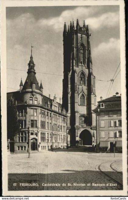 Fribourg FR Fribourg Kathedrale St Nicolas