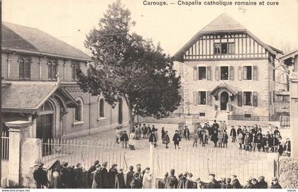 Suisse - CAROUGE -  Chapelle catholique romaine et cure