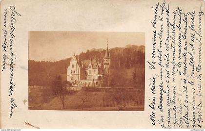 Suisse - CARTIGNY (GE) Le château - CARTE PHOTO Année 1915