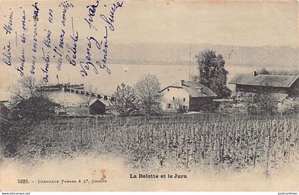 Suisse - COLOGNY (GE) La Belotte et le Jura - Ed. Charnaux 5223