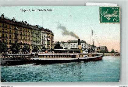 1200 Genève Genf - Dampfer Geneve - 39406257