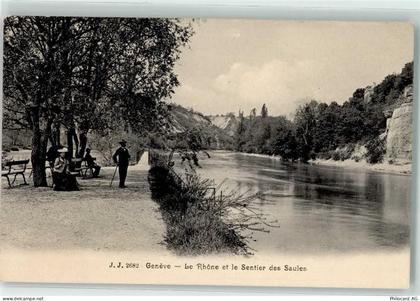 1200 Genève Genf - Le Rhone et le Sentier des Saules - 10588137