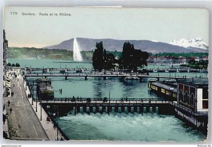 1200 Genève Genf - Rade, Fontaine, Brücken AKU2 - 50658610