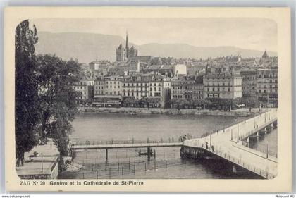 1200 Genève Genf - Teilansicht, Brücken AKU2 - 50658566