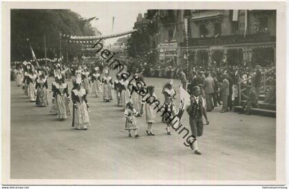 Genf Geneve - Fete des Costumes Suisses Geneve 1931 - Foto-AK