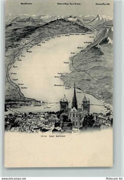 Genfersee Lac Leman - 11088521