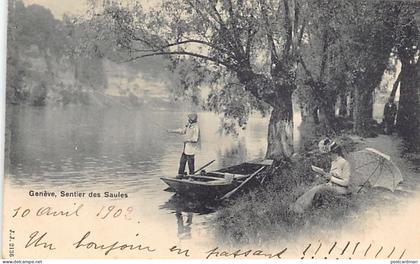 Suisse - GENÈVE - Sentier des Saules - Ed. Jullien J.J. 2136