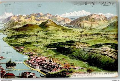 1248 Hermance 1906 - Genf Savoie Mont Blanc Vogelschau - 39497687