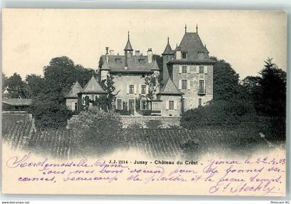 1254 Jussy 1903 - Chateau du Crest - 10588149