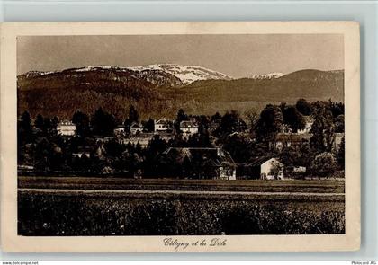 1298 Céligny Bossey 1926 Gebrauchsspuren Teilansicht AK Verlag Charnaux ... - 10137054