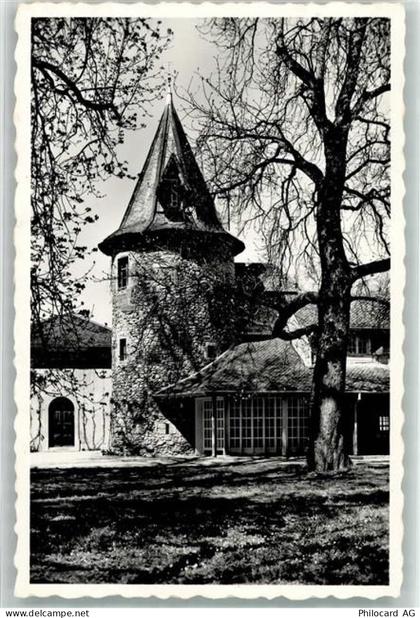 1298 Céligny Bossey Foto AK Schloss Bossey Ökumenisches Institut Foto Pe... - 39691619