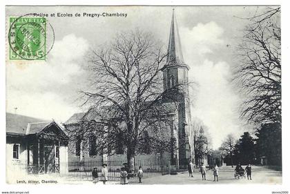 Pregny-Chambésy - Eglise et Ecoles - Ed. Lerch, Chambésy
