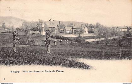Suisse - Satigny (GE) Villa des roses - Route de Peney - Ed. E.C. Satigny 1