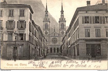 (04/10/25) SUISSE-CPA GRUSS AUS GLARUS