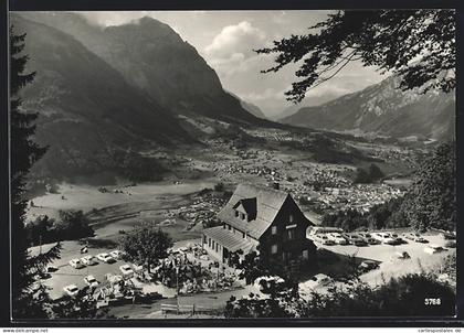 AK Haslen /GL, Berggasthaus Tannenberg Fam. H. Tinner