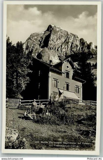 8753 Mollis Foto AK Pension Neumünster - 13307355