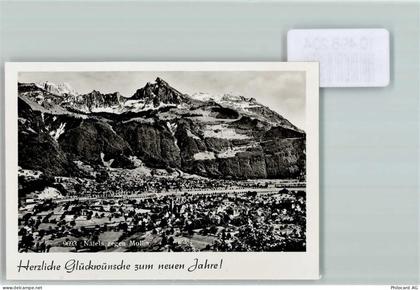 8752 Näfels FOTO KEINE AK Foto 10cm x 7cm Neujahrswunsch - 10498204