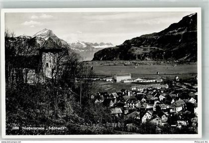 8867 Niederurnen 1944 Foto AK Schloss Feldpost Territorial Mitr. Kp. IV/... - 38219312