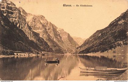 [-10%] SUISSE - Glaris - Am Klönthlersee - Carte postale ancienne