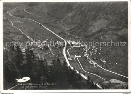 Haetzingen und Luchsingen Blick von der Ohrenplatte aus