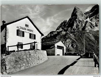 7457 Bivio - Piz Dellas Collonas Julier Passhöhe Hospiz Gasthaus - 10394351