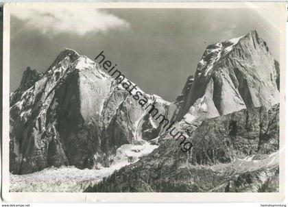 Bergell - P. Badile - P. Cengalo - Foto-Ansichtskarte - Verlag P. Pomatti Castasegna