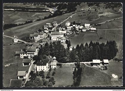 AK Cunter, Gesamtansicht vom Flugzeug aus