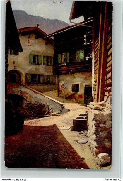 7477 Filisur 1911 - alte Häuser - 11089187