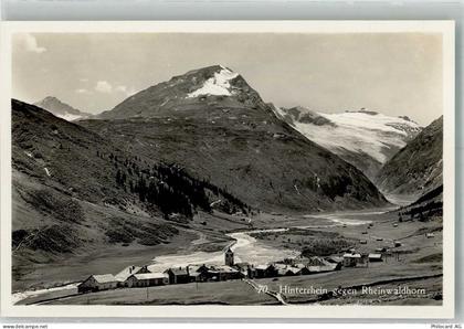 7438 Hinterrhein Foto AK Rheinwaldhorn - 38219080