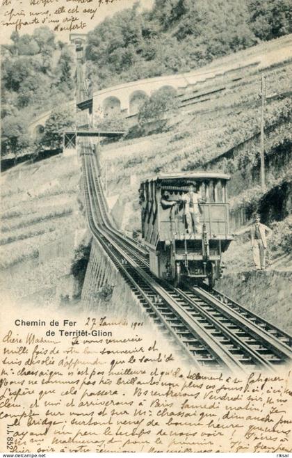 SUISSE(TRAIN) TERRITET GLION