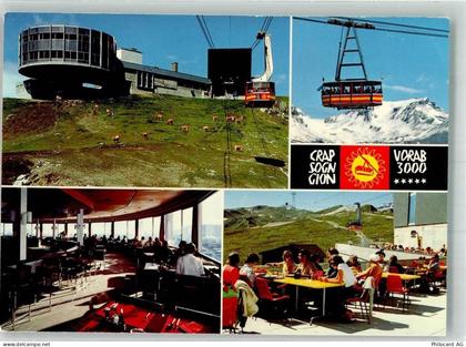 7031 Laax GR 1987 Foto AK Seilbahn Gasthaus Crap sogn Gion - 39979672